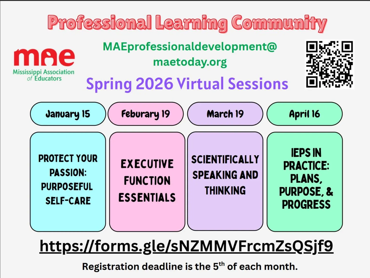 Prof Development 2026