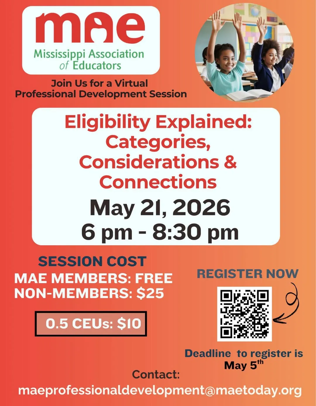 May PD Session