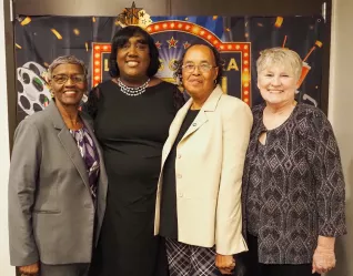 Image is of members attending the 2024 Spring RA