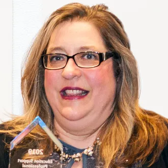 headshot of Julie Spaargaren