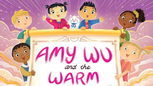 crop of the cover of Amy Wu and Warm Welcome book