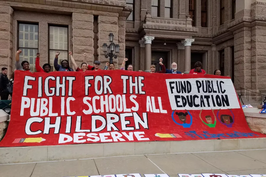 Fight for public schools