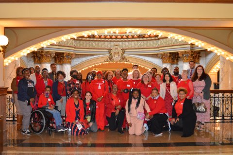 MAE members were on hand at the Capitol for the largest teacher pay raise in Mississippi history.