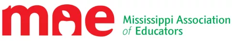 MAE Logo red and green