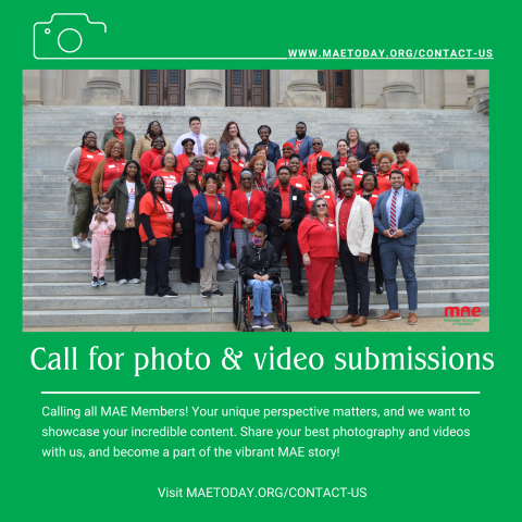 Image is a flyer for photo submissions
