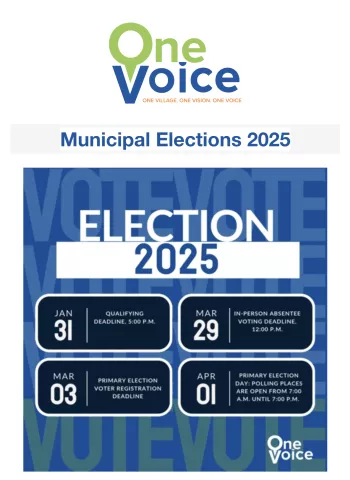 One Voice Election 2025